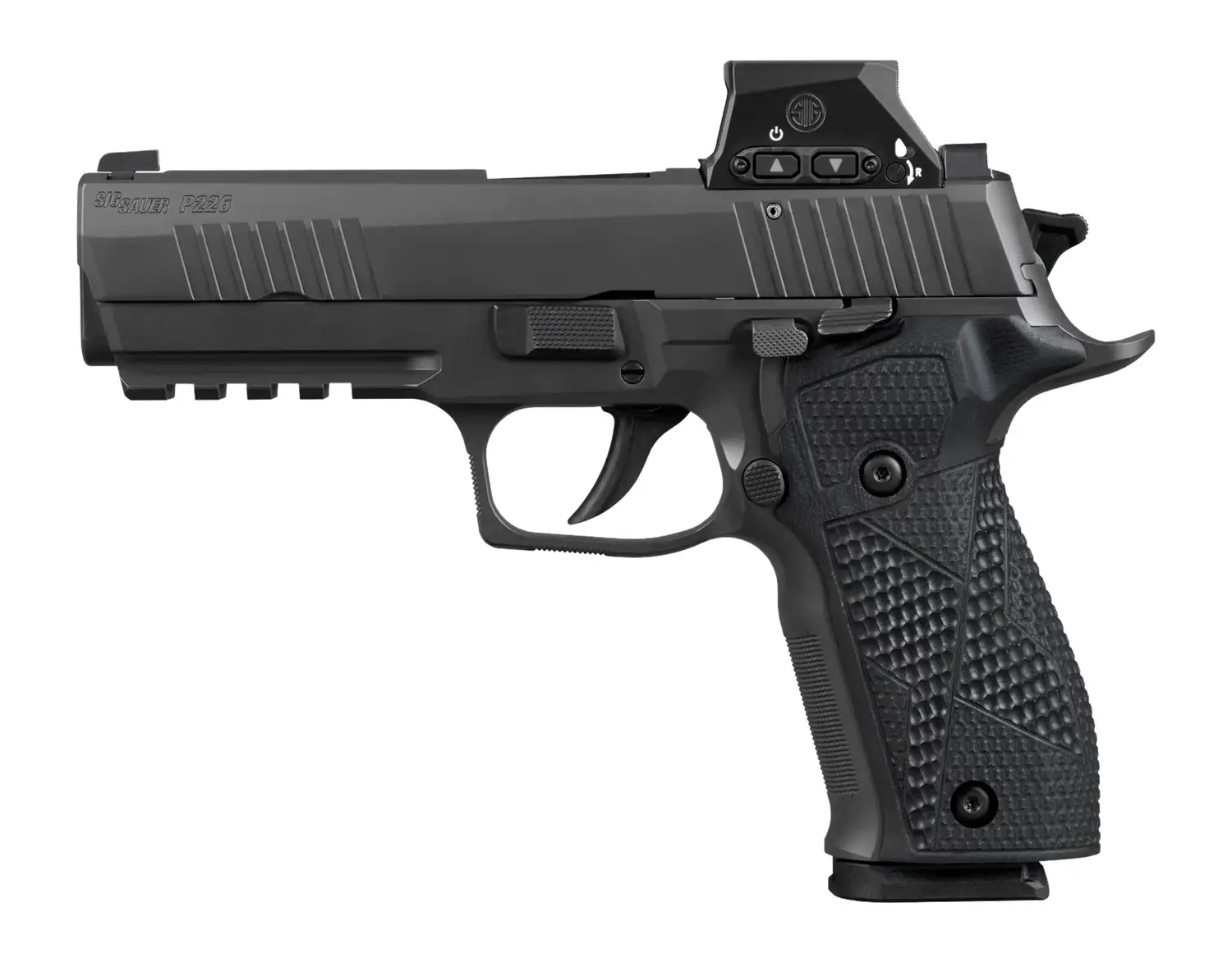 SIG SAUER P226X 9MM PISTOL 4.4" DA/SA, G10 SIG LOC PRO 3-18RD MAGAZINES